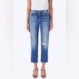 Trave Constance Straight Tapered Cropped Jeans